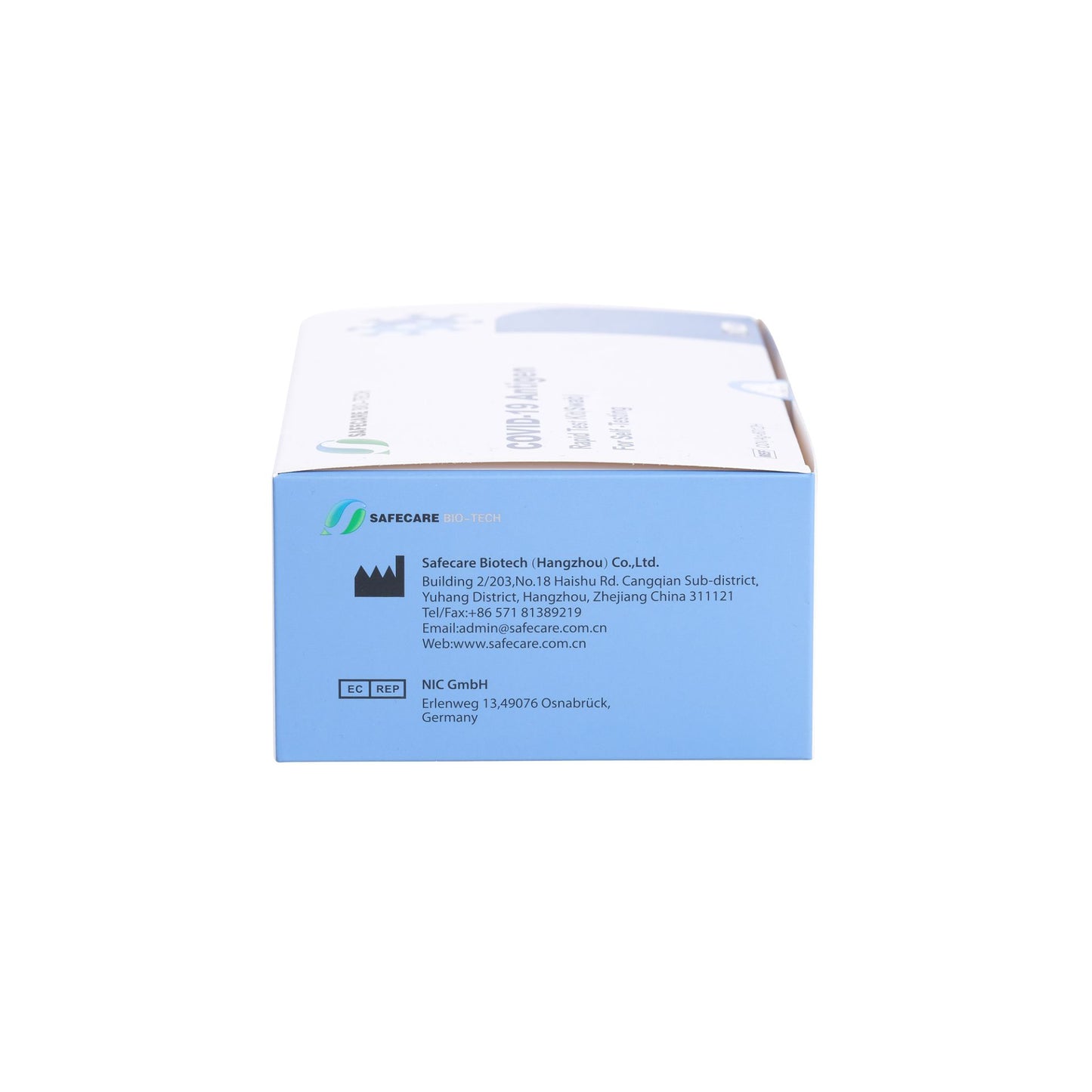 SAFECARE Corona Antigen Schnelltest mit CE1424 - 20er Pack